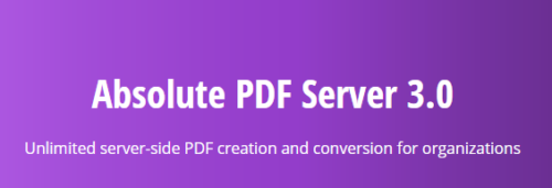 Absolute PDF Server 3.0