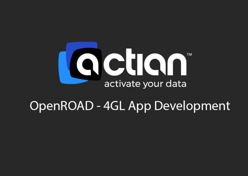 Actian X OpenROAD 4GL App Development