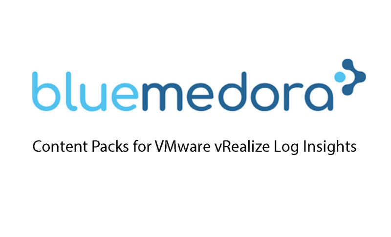 Blue Medora Content Packs for VMware vRealize Log Insights