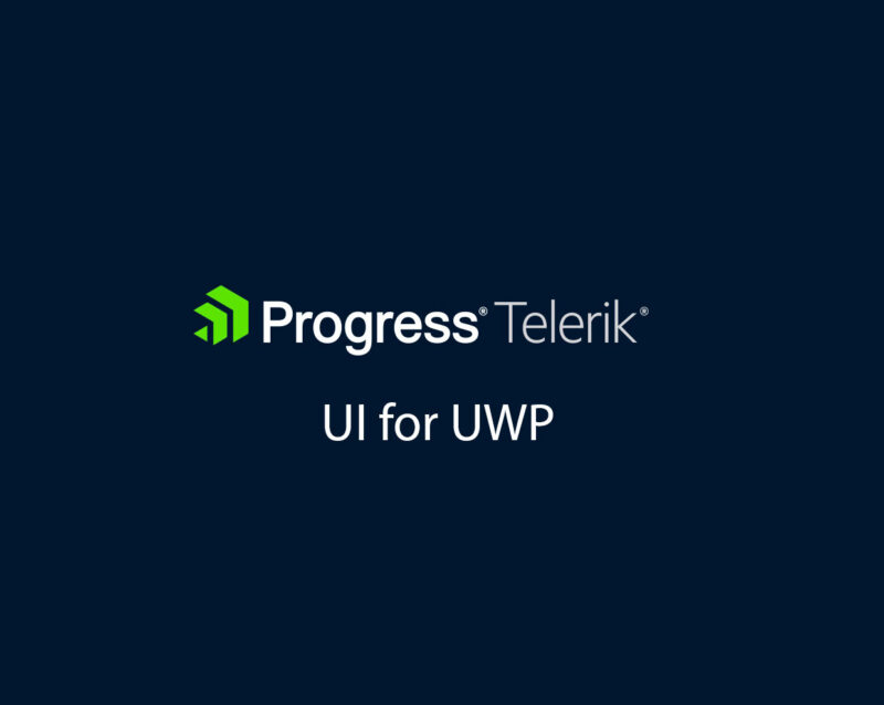 Telerik UI for Universal Windows Platform