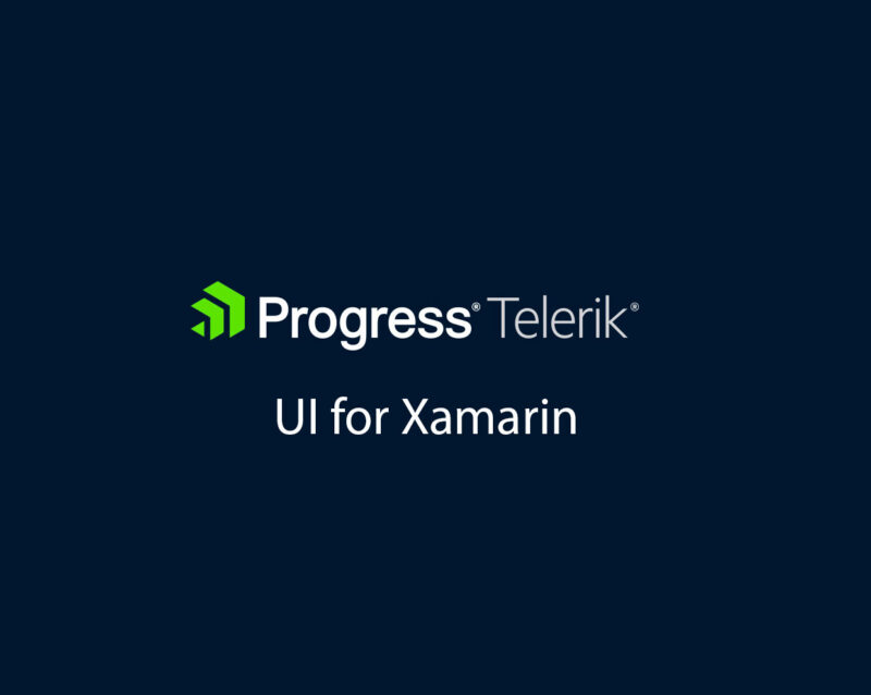 Telerik UI for Xamarin