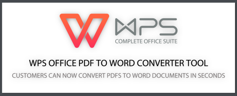 WPS PDF to Word