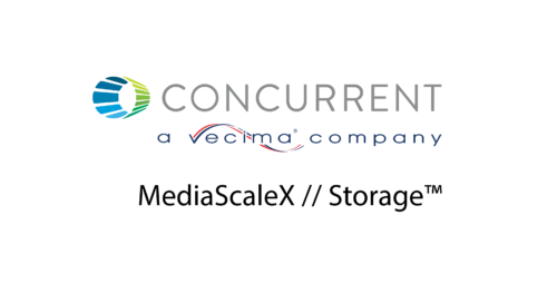 concurrent MediaScaleX Storage