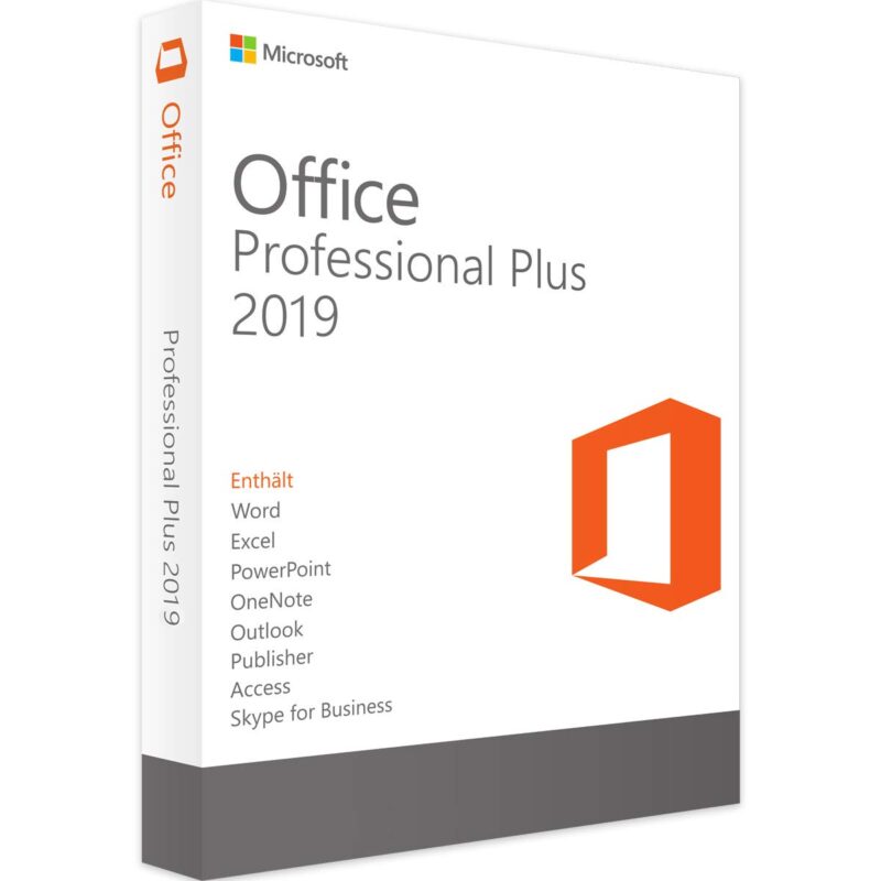 Office Professional plus 2019