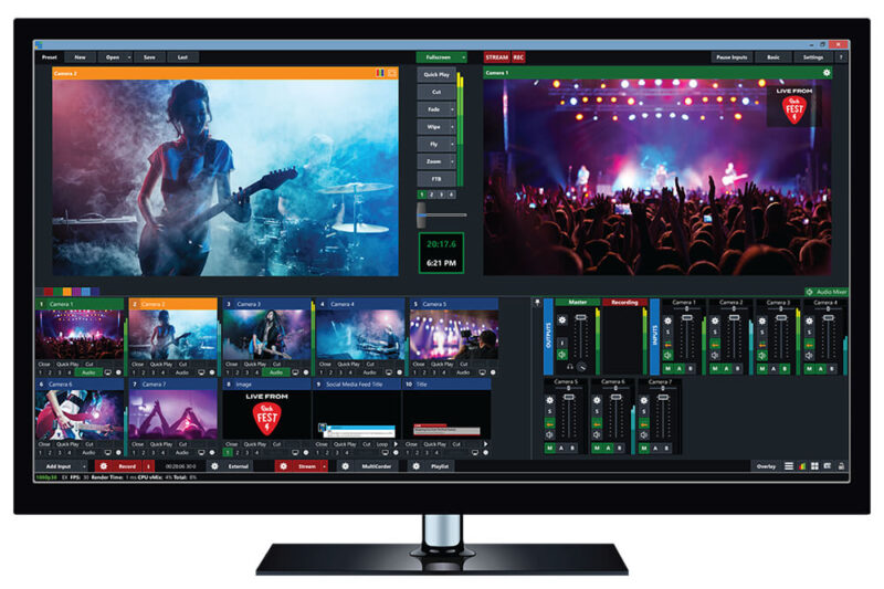 vMix Pro - Live Video Streaming Software for your PC